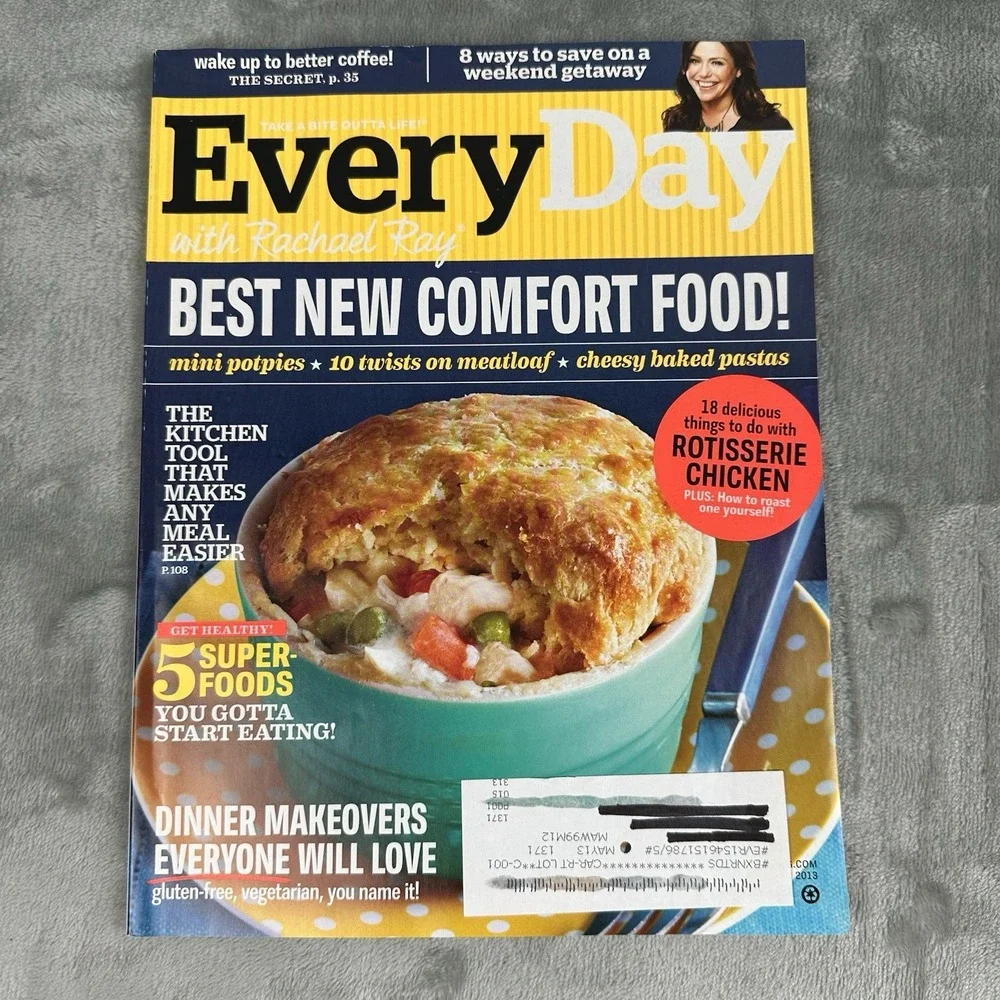 EveryDay With Rachel Ray Magazine March 2013 Spring